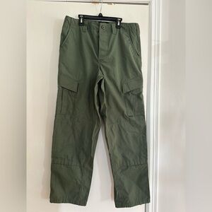 Tru Spec tactical Cargo pants mens Sz: M Reg. Olive Green. Flat Front.